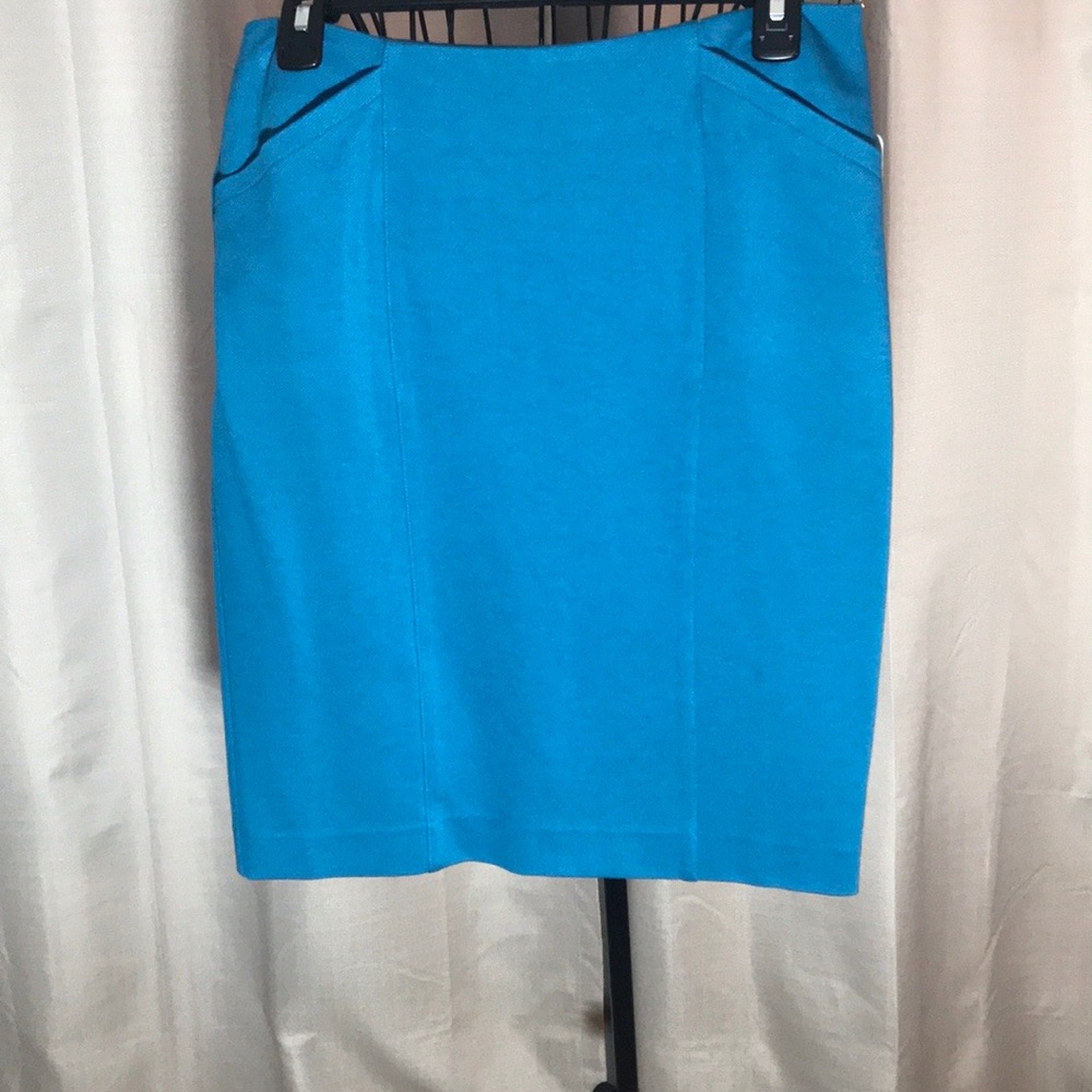 CAbi Sigourney Skirt  #3220  ~ Blue ~  NWT ~Sz 4
